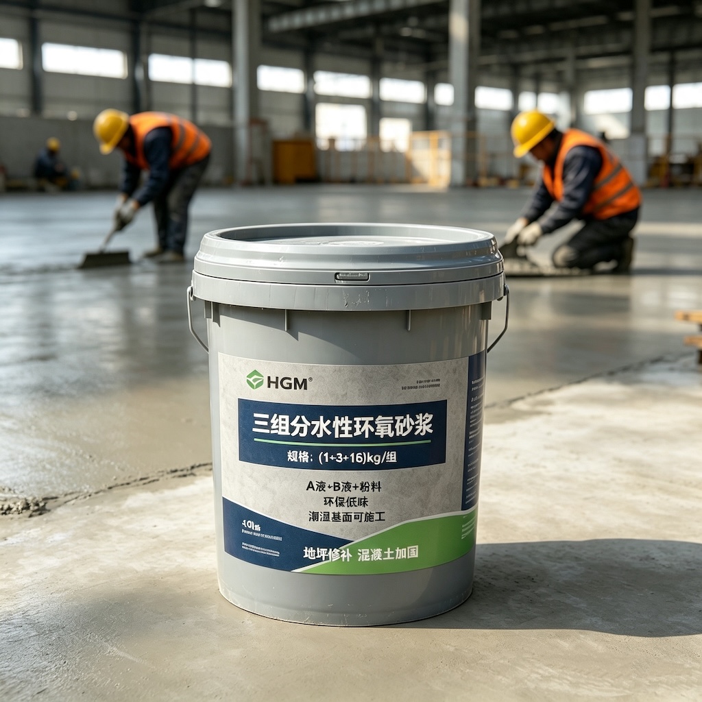 东城三组份水性环氧砂浆